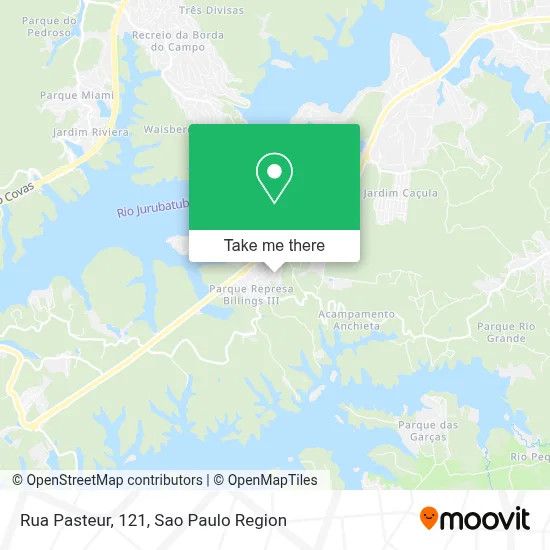 Rua Pasteur, 121 map