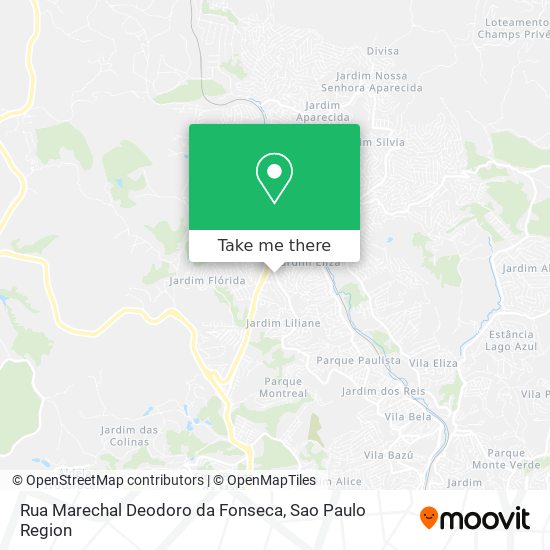 Rua Marechal Deodoro da Fonseca map