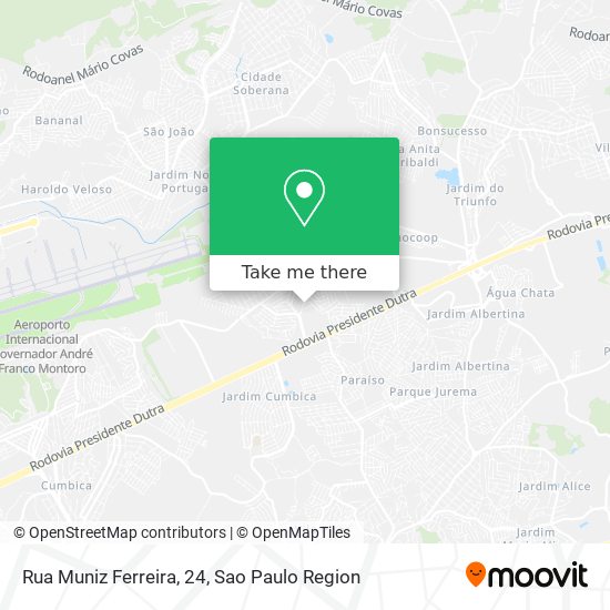 Rua Muniz Ferreira, 24 map