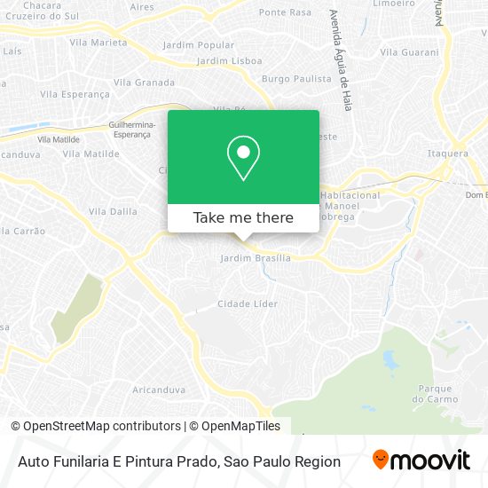 Auto Funilaria E Pintura Prado map