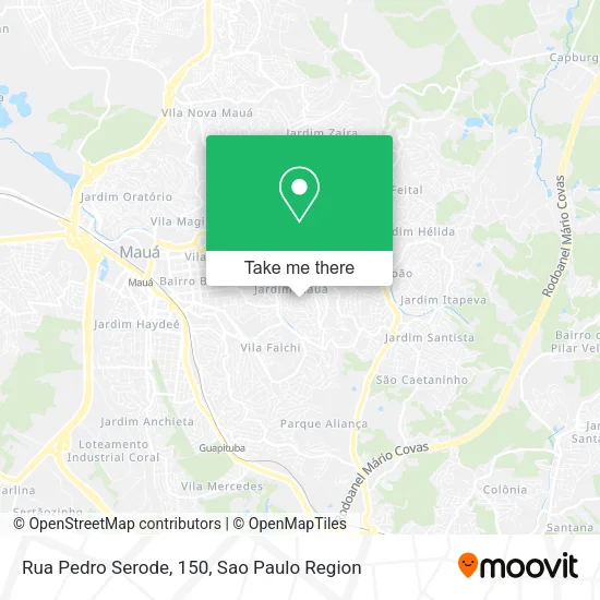 Rua Pedro Serode, 150 map
