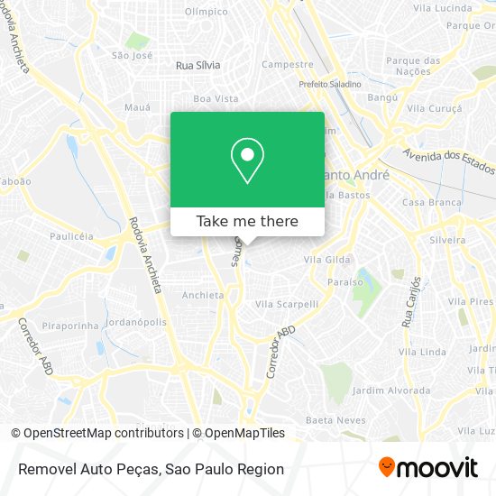 Removel Auto Peças map