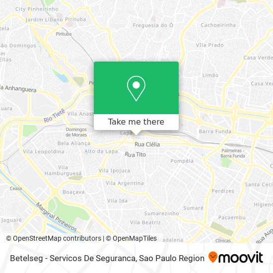 Betelseg - Servicos De Seguranca map