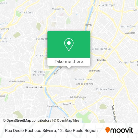 Rua Décio Pacheco Silveira, 12 map