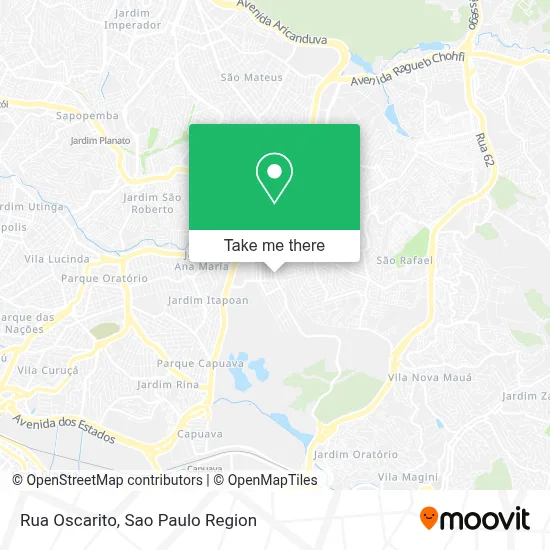 Rua Oscarito map