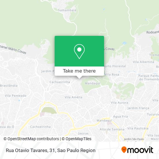 Mapa Rua Otavio Tavares, 31