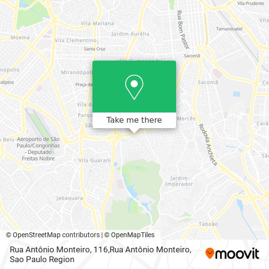 Rua Antônio Monteiro, 116,Rua Antônio Monteiro map