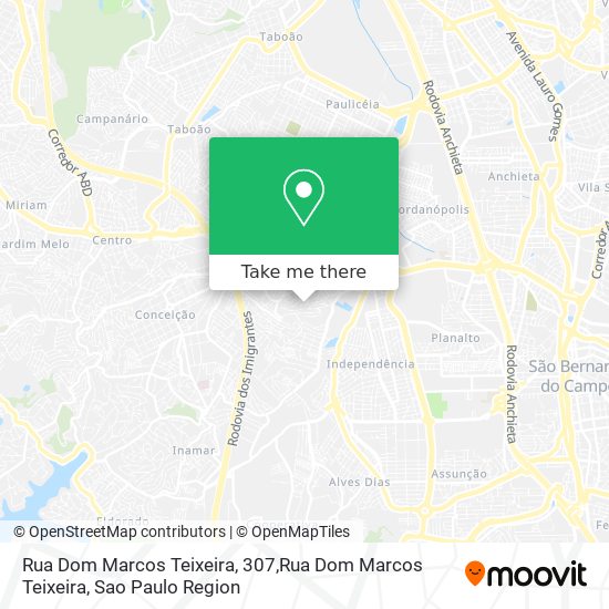 Rua Dom Marcos Teixeira, 307,Rua Dom Marcos Teixeira map