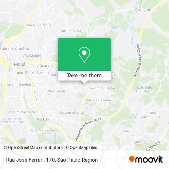 Rua José Ferrari, 170 map