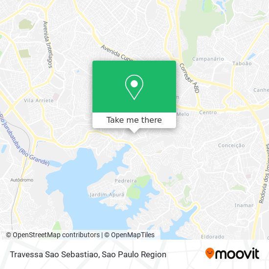 Travessa Sao Sebastiao map
