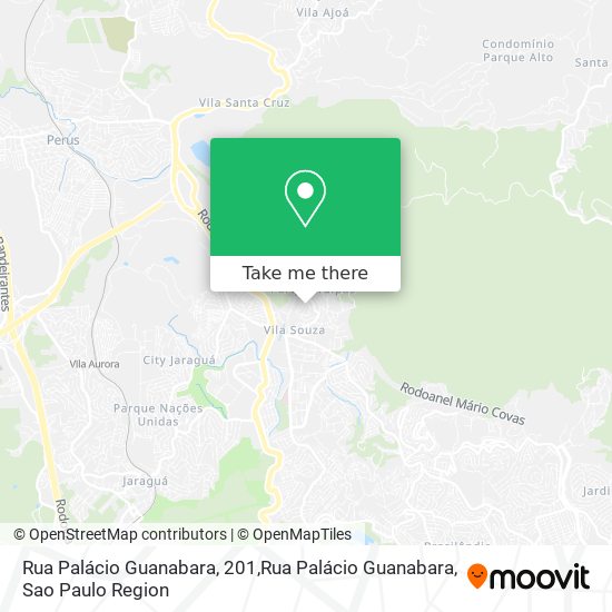 Rua Palácio Guanabara, 201,Rua Palácio Guanabara map