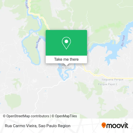 Rua Carmo Vieira map