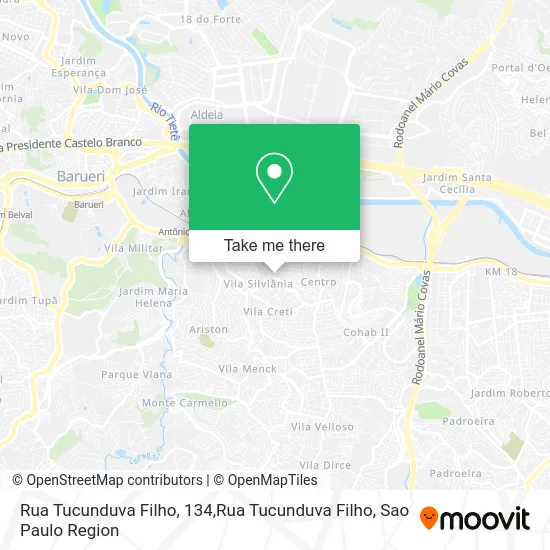Rua Tucunduva Filho, 134,Rua Tucunduva Filho map