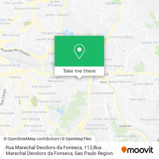 Rua Marechal Deodoro da Fonseca, 112,Rua Marechal Deodoro da Fonseca map