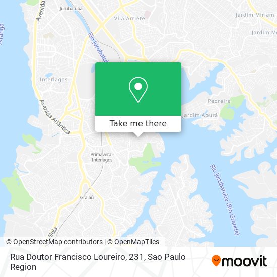 Rua Doutor Francisco Loureiro, 231 map