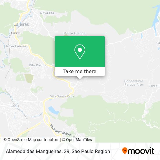 Alameda das Mangueiras, 29 map