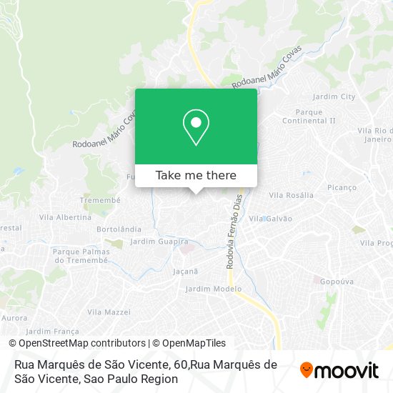 Rua Marquês de São Vicente, 60,Rua Marquês de São Vicente map