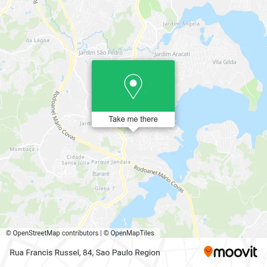 Rua Francis Russel, 84 map