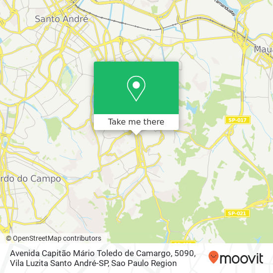 Avenida Capitão Mário Toledo de Camargo, 5090 map