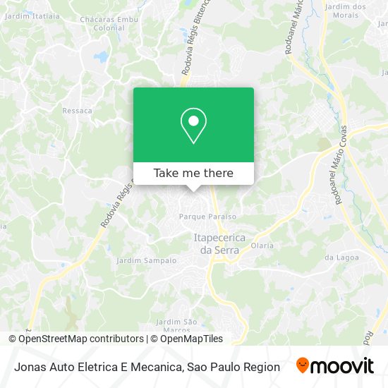 Jonas Auto Eletrica E Mecanica map
