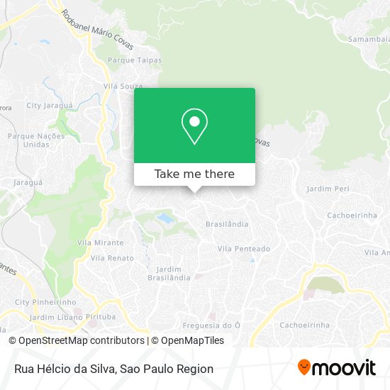 Mapa Rua Hélcio da Silva