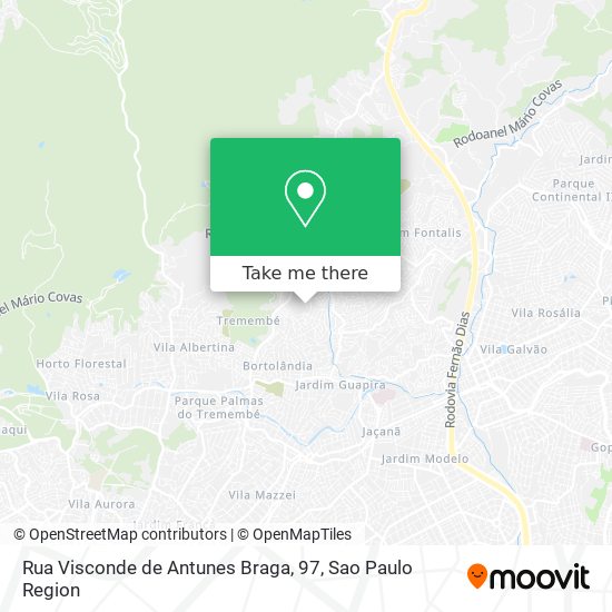 Rua Visconde de Antunes Braga, 97 map