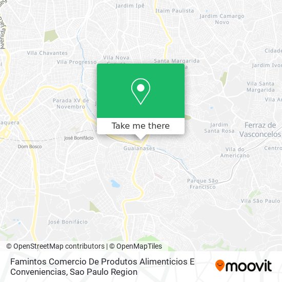 Mapa Famintos Comercio De Produtos Alimenticios E Conveniencias