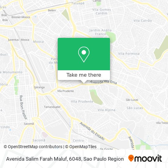 Avenida Salim Farah Maluf, 6048 map