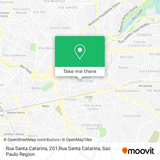 Rua Santa Catarina, 201,Rua Santa Catarina map