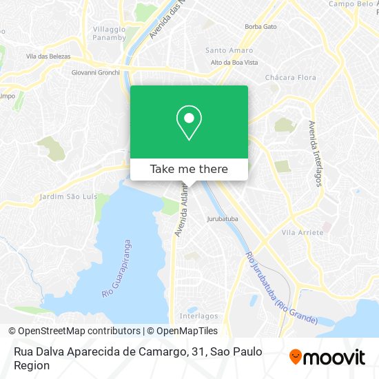Rua Dalva Aparecida de Camargo, 31 map