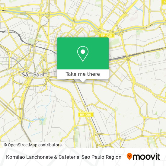 Komilao Lanchonete & Cafeteria map