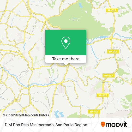 D M Dos Reis Minimercado map