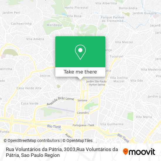 Rua Voluntários da Pátria, 3003,Rua Voluntários da Pátria map