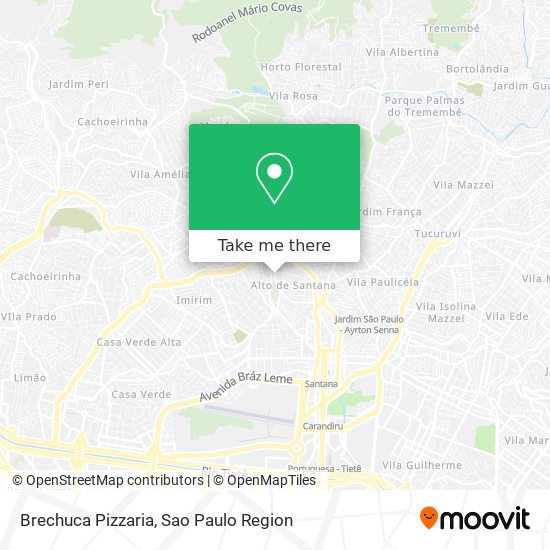 Brechuca Pizzaria map