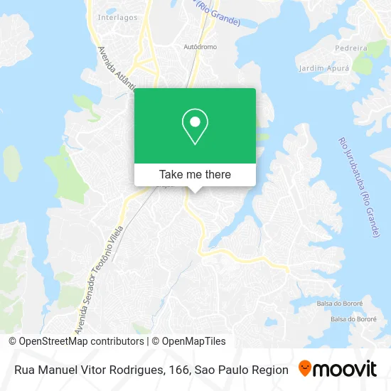 Rua Manuel Vitor Rodrigues, 166 map