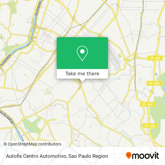 Mapa Autofix Centro Automotivo