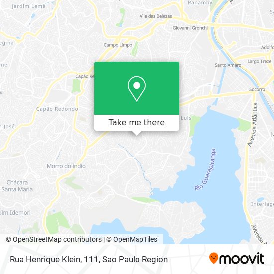 Rua Henrique Klein, 111 map