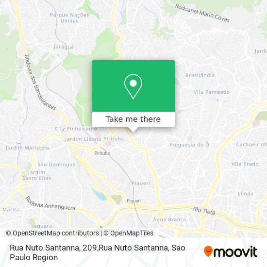 Rua Nuto Santanna, 209,Rua Nuto Santanna map