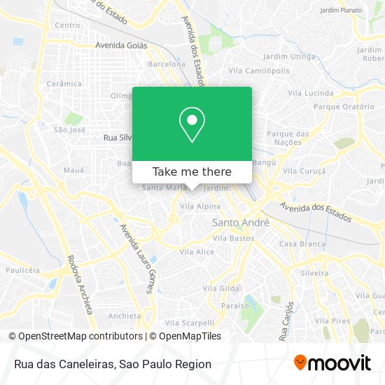 Rua das Caneleiras map