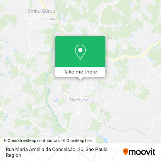 Mapa Rua Maria Amélia da Conceição, 26