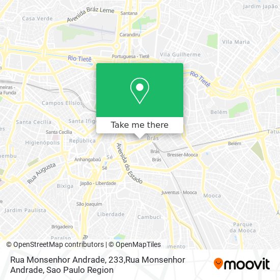 Rua Monsenhor Andrade, 233,Rua Monsenhor Andrade map