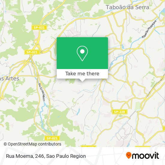 Rua Moema, 246 map
