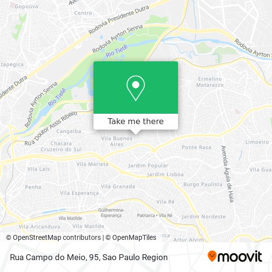 Rua Campo do Meio, 95 map