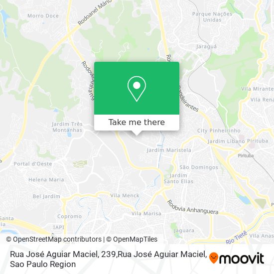 Mapa Rua José Aguiar Maciel, 239,Rua José Aguiar Maciel