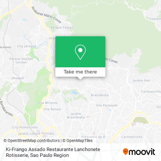 Mapa Ki-Frango Assado Restaurante Lanchonete Rotisserie
