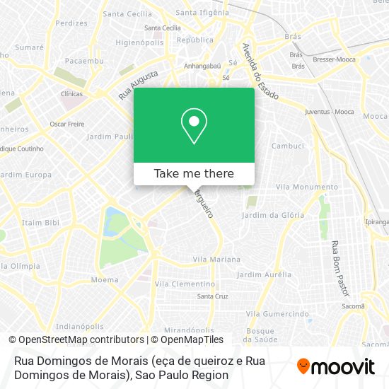 Rua Domingos de Morais (eça de queiroz e Rua Domingos de Morais) map