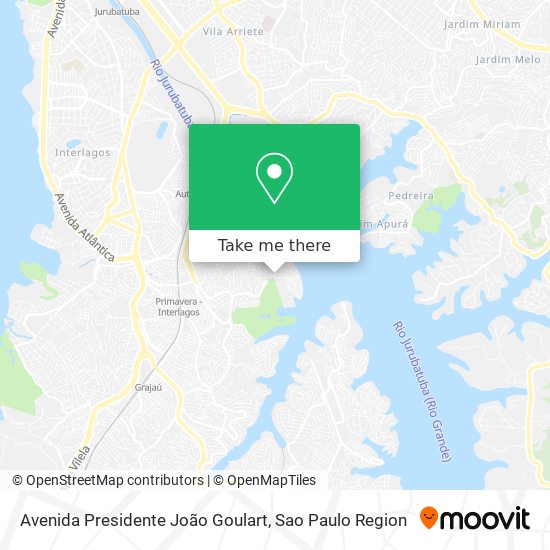 Avenida Presidente João Goulart map