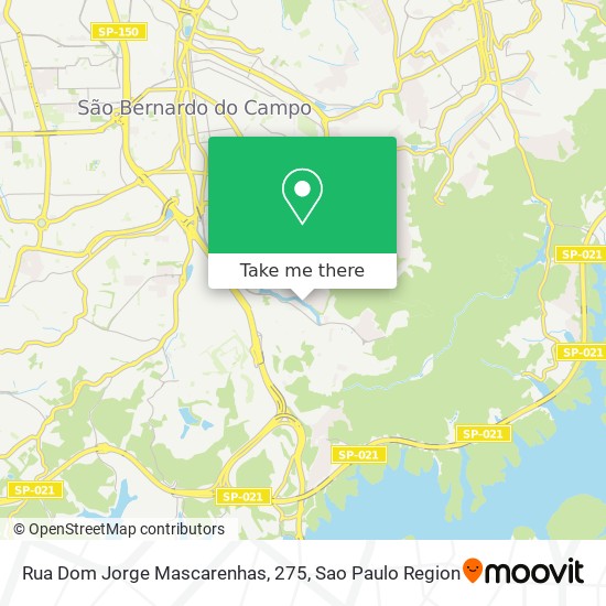 Rua Dom Jorge Mascarenhas, 275 map