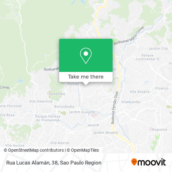 Rua Lucas Alamán, 38 map