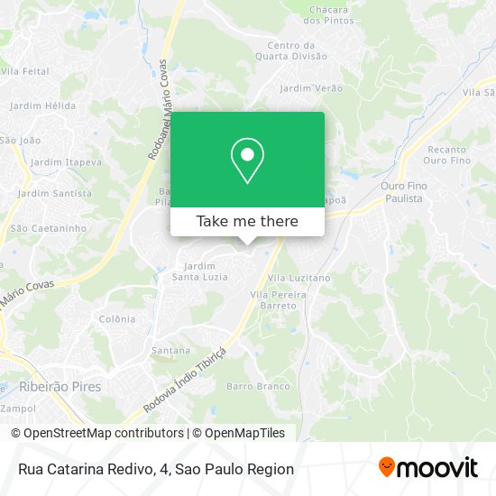 Mapa Rua Catarina Redivo, 4
